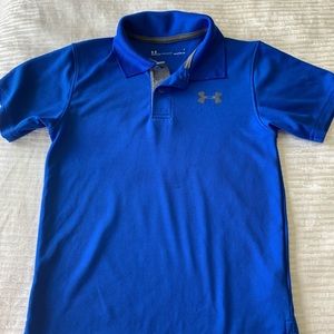 Under Armour Heat Gear Polo in Navy Blue